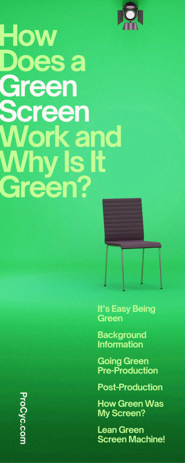 How Does a Green Screen Work and Why Is It Green?